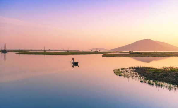 太湖早晨