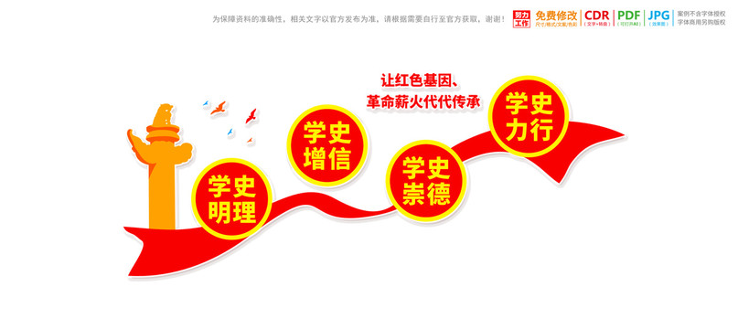 樓梯樓道學(xué)史展板