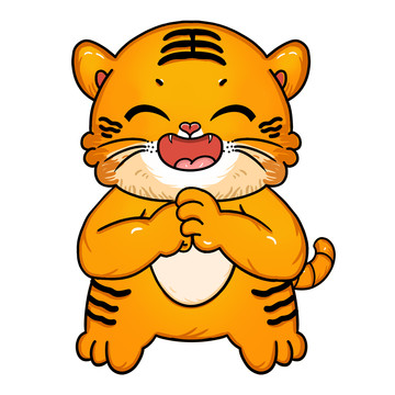 國(guó)潮老虎恭喜發(fā)財(cái)