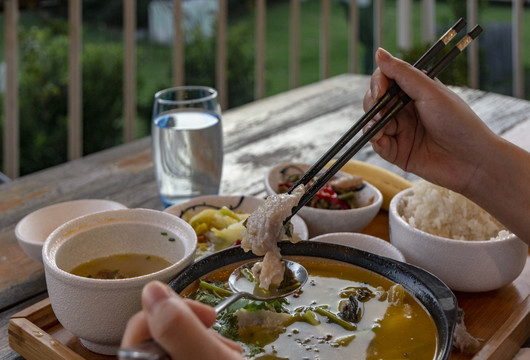 酸菜鱼米饭套餐