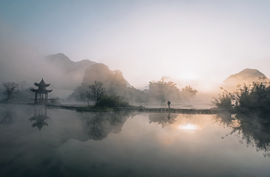 靖西鹅泉景区