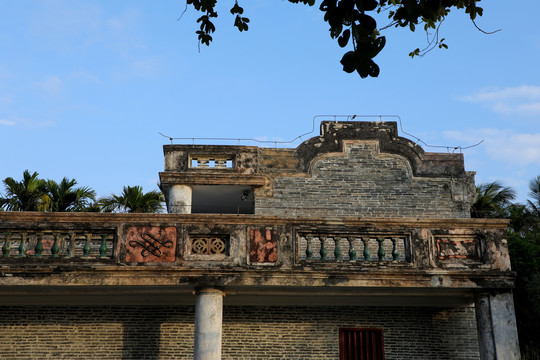 琼海南洋建筑蔡家大院