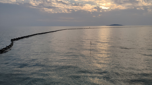 太湖晚霞