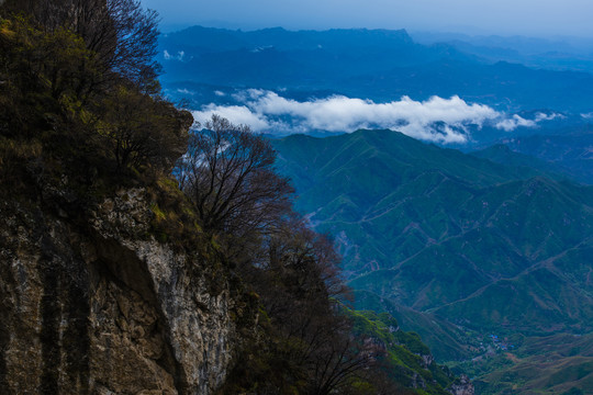 白石山风光