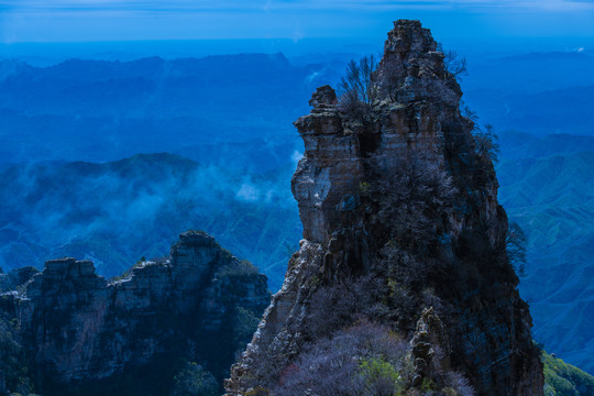 白石山风光