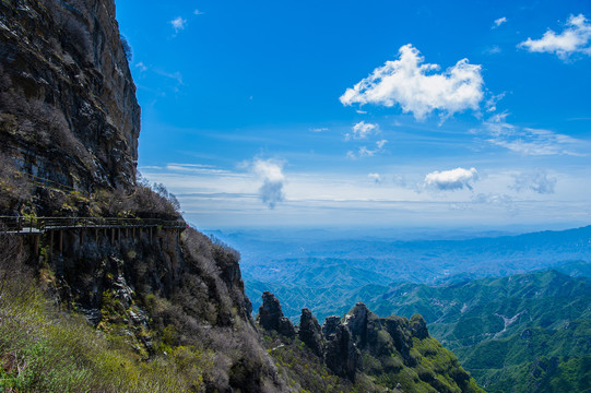 白石山风光