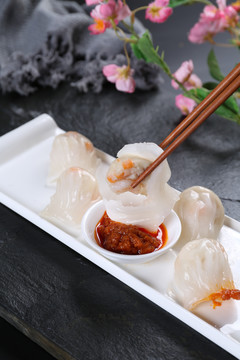 蟹黄虾饺