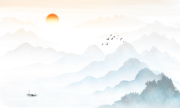 水墨山水