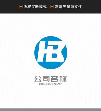 HB字母logo医疗医院