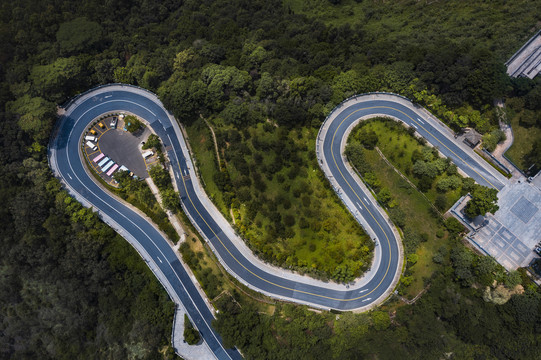 南海展旗峰生态公园道路