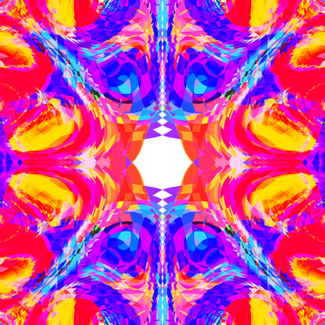 幾何圖案地毯
