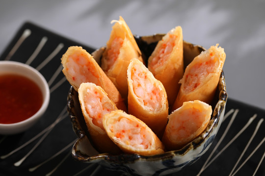 蝦仁春卷