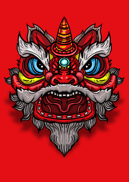 國(guó)潮獅子