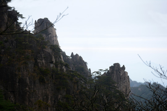 水墨黄山