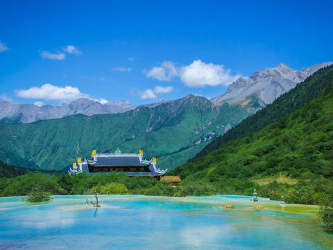 四川黄龙风景区