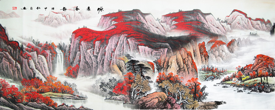 山水國(guó)畫
