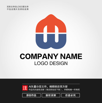 MW字母LOGO