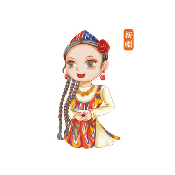 56個(gè)民族新疆