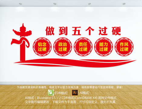 五個(gè)過硬
