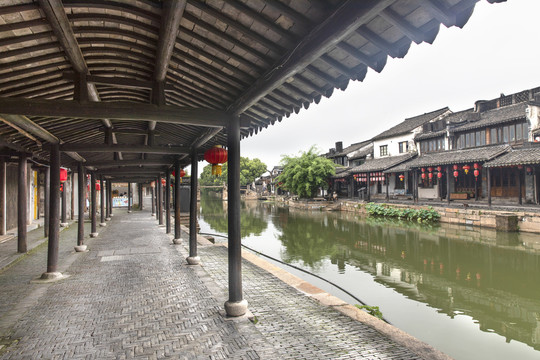 西塘风雨长廊