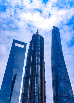 上海东方明珠建筑风光