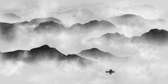 水墨山水