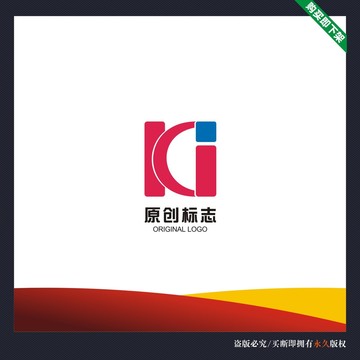 KI標志設計