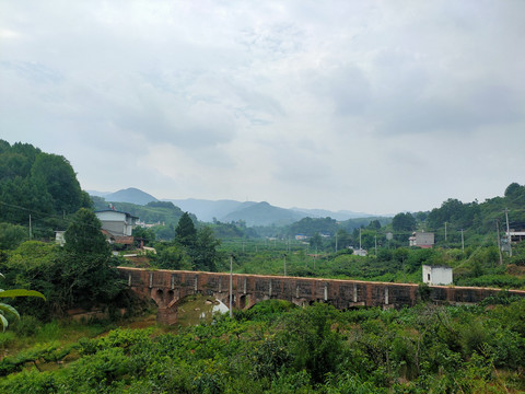 乡村山水风景