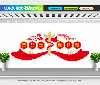 價(jià)值觀文化墻