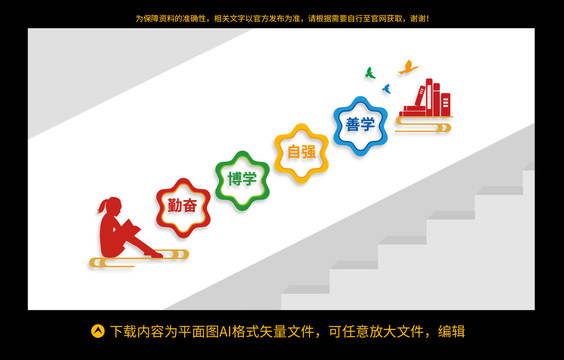 學校樓道文化墻