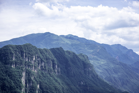 绿色大山