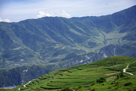 高山丘陵