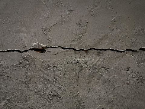 粗糙水泥墙面裂缝素材