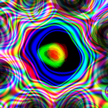 抽象油畫