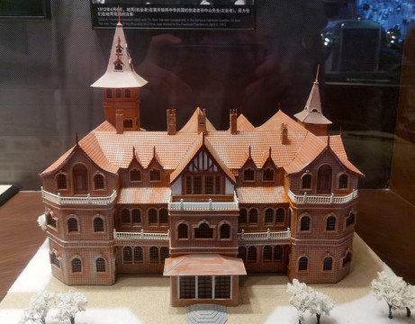 上海马勒别墅模型