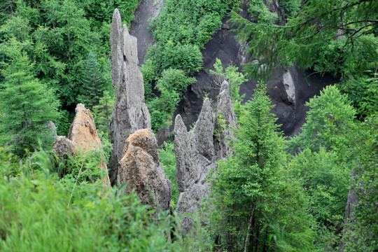 长白山锦江大峡谷