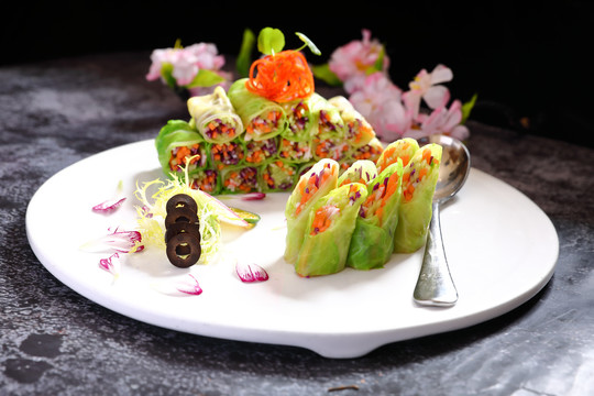 養(yǎng)生蔬菜卷