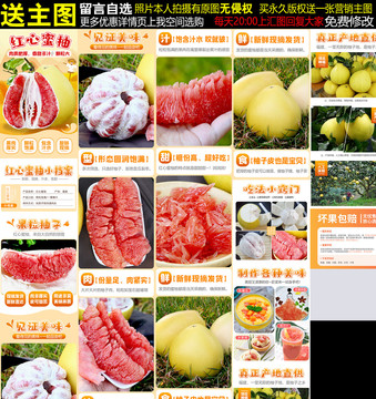 紅心蜜柚詳情