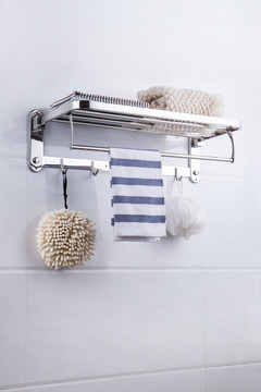不锈钢浴室毛巾架
