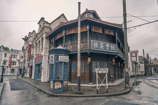 民国上海商业街