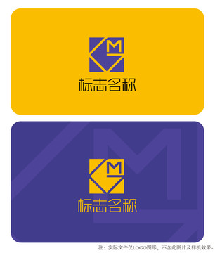 GM字母logo设计