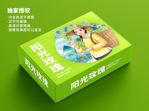 葡萄包裝禮盒