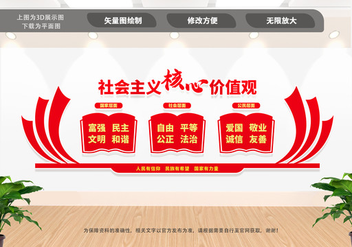 核心價(jià)值觀文化墻