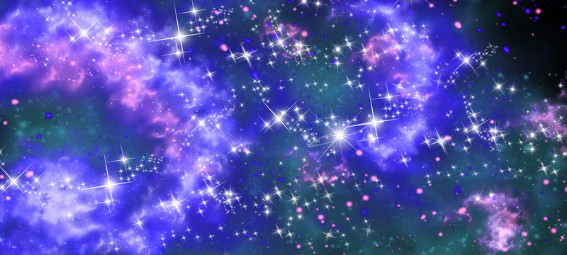 夢(mèng)幻星球星空背景