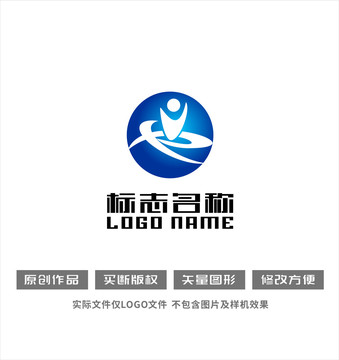 XR字母标志教育logo