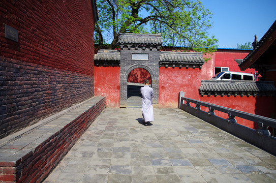 河南登封少林寺景区建筑