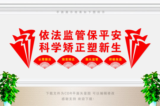 社區(qū)矯正展板
