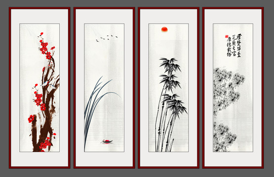 梅蘭竹菊
