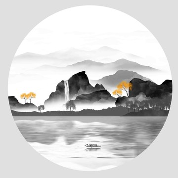 意境山水画