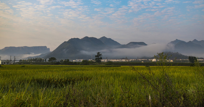 山间田野